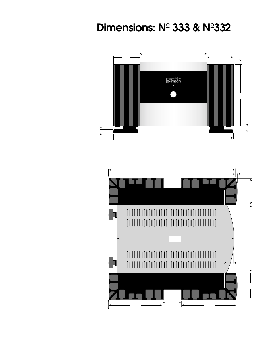 Mark Levinson N 333 User Manual | Page 33 / 38