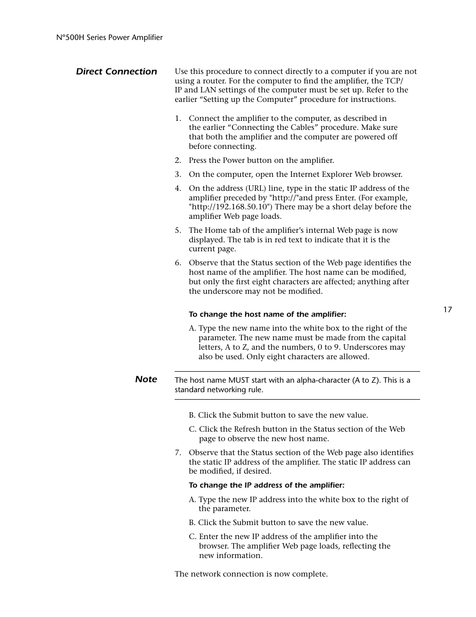 Mark Levinson 500H User Manual | Page 21 / 32