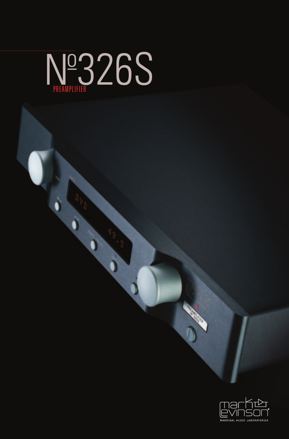 Mark Levinson 326S User Manual | 4 pages