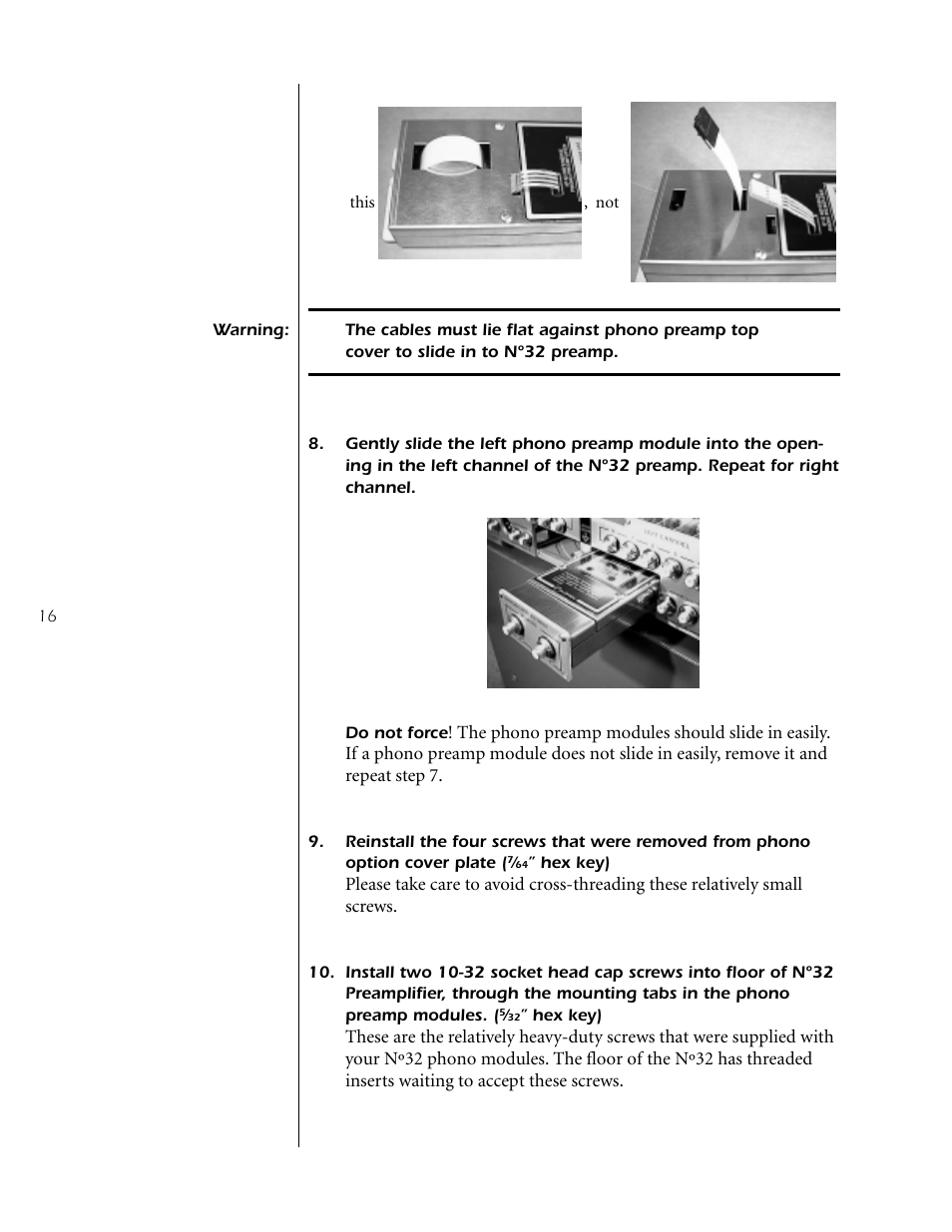 Mark Levinson Reference Preamplifier N32 User Manual | Page 16 / 34