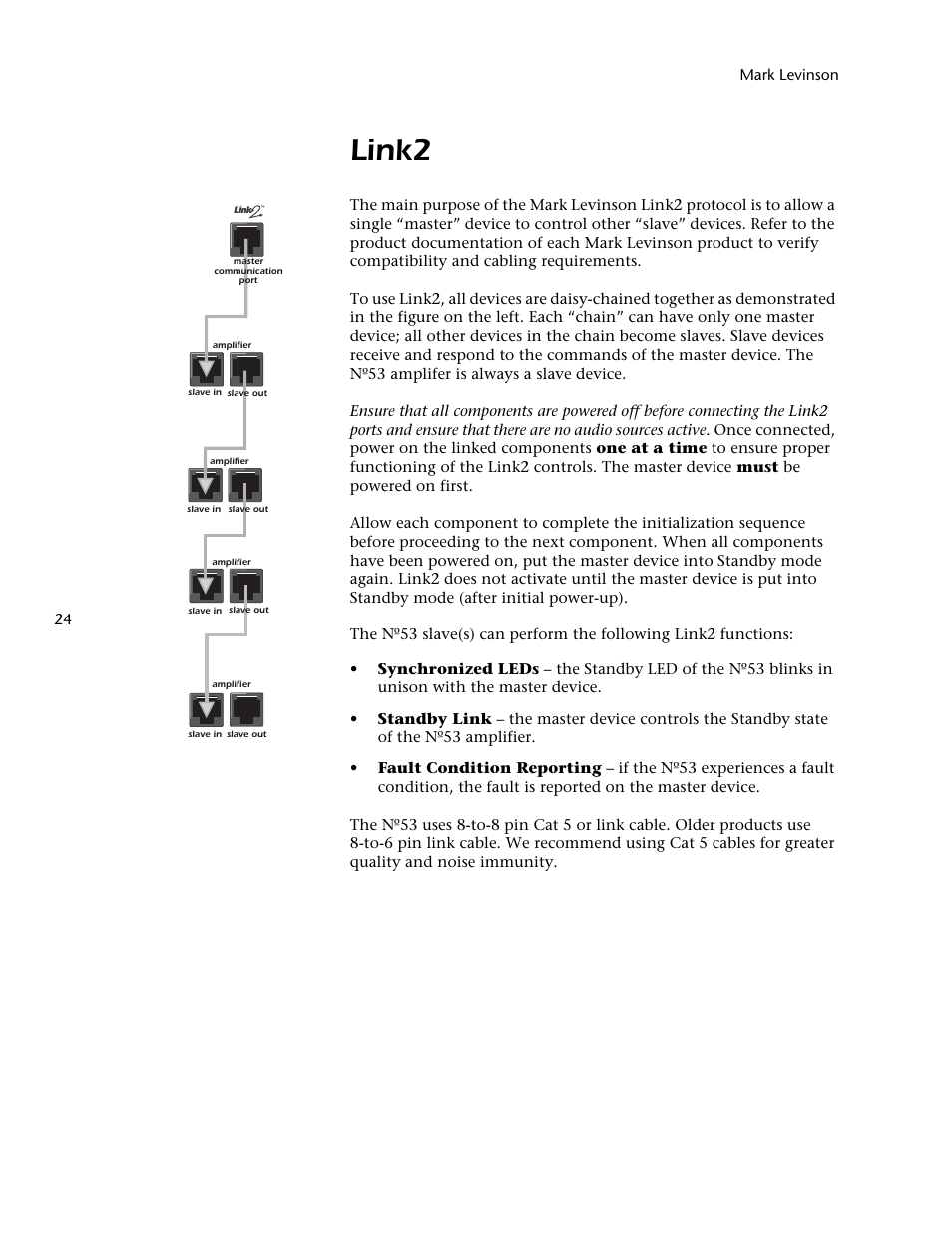 Link2 | Mark Levinson 53 User Manual | Page 28 / 38