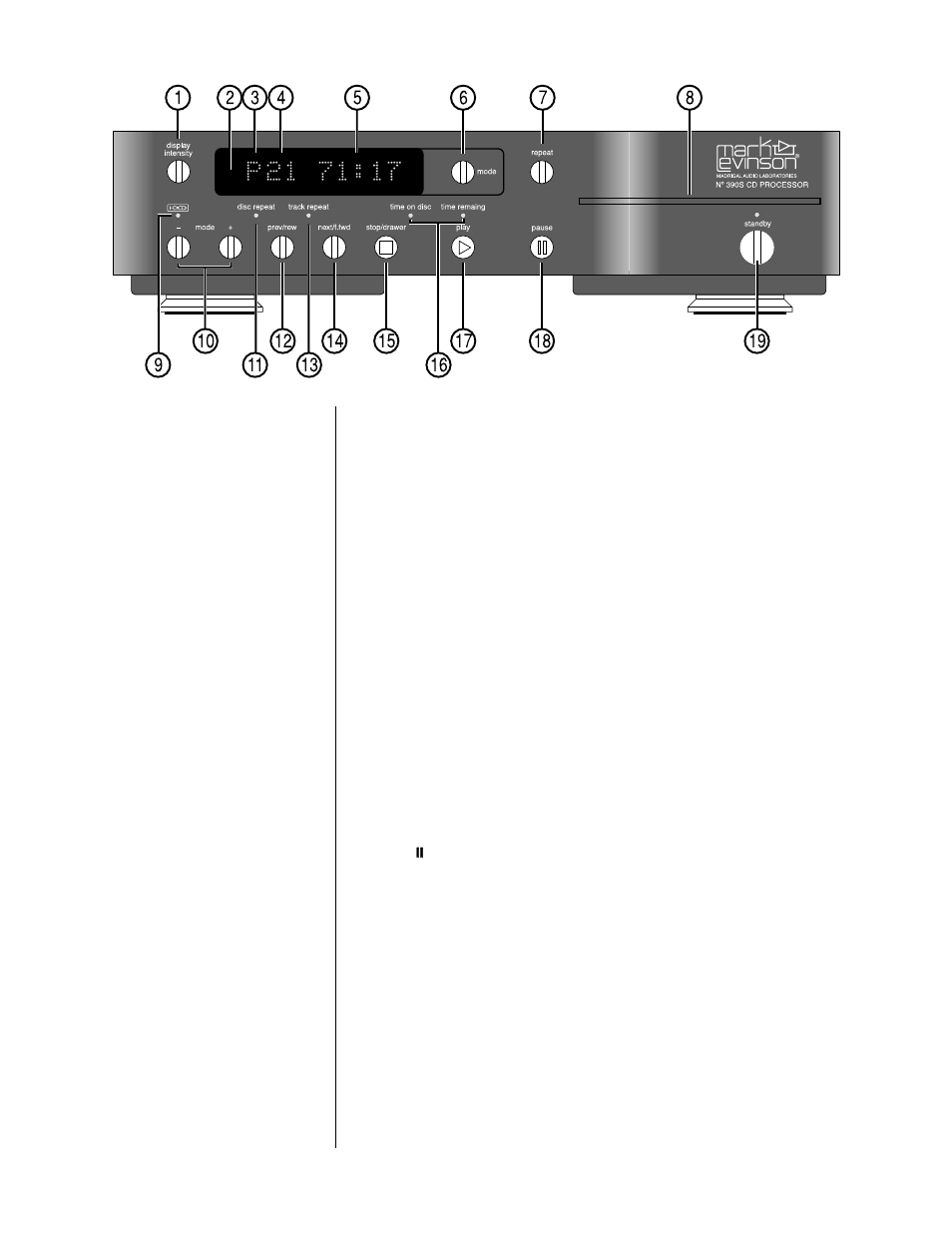 Mark Levinson N390S User Manual | Page 17 / 64