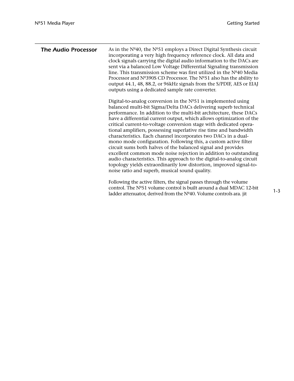 Mark Levinson N 51 User Manual | Page 11 / 112