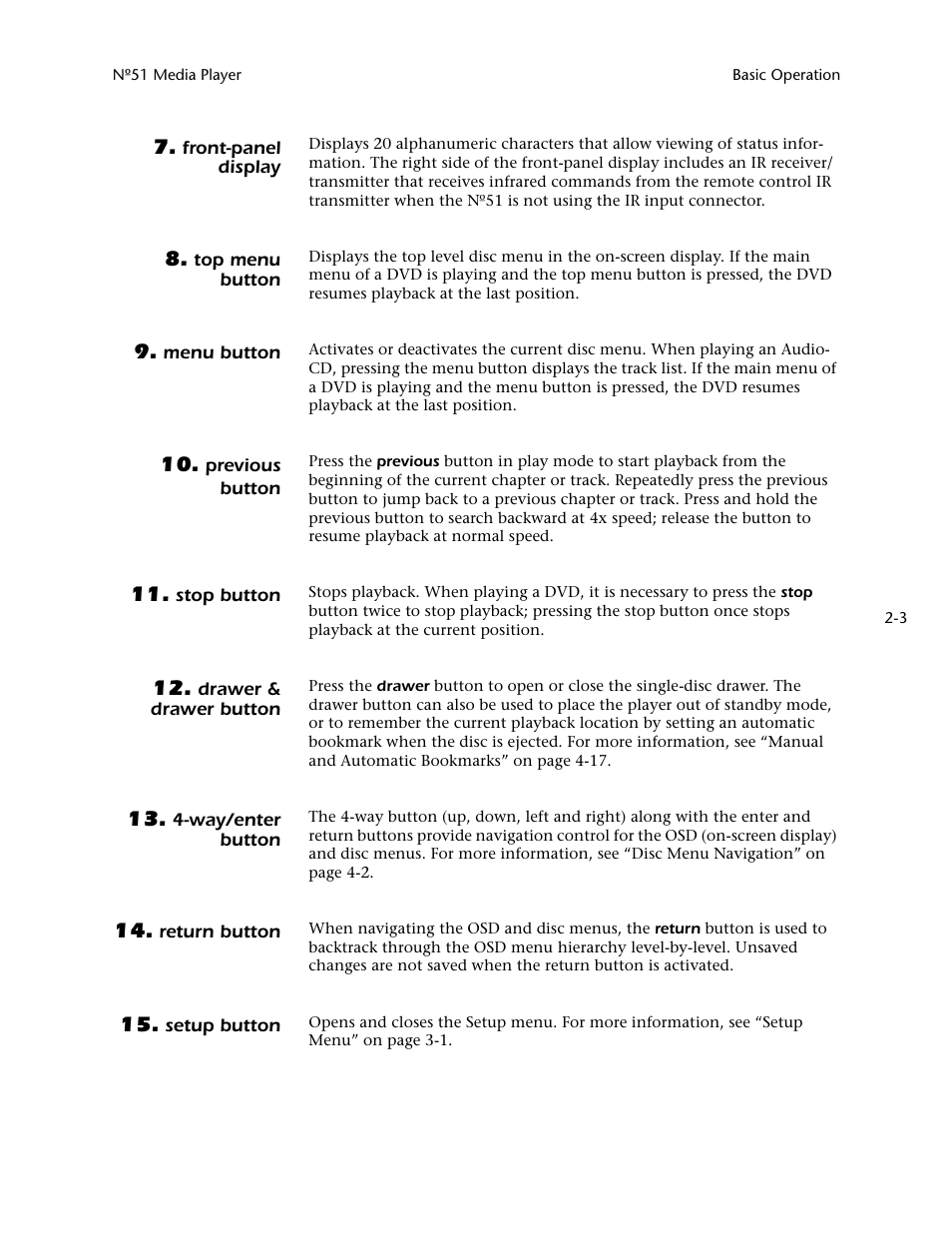 Mark Levinson N 51 User Manual | Page 25 / 112