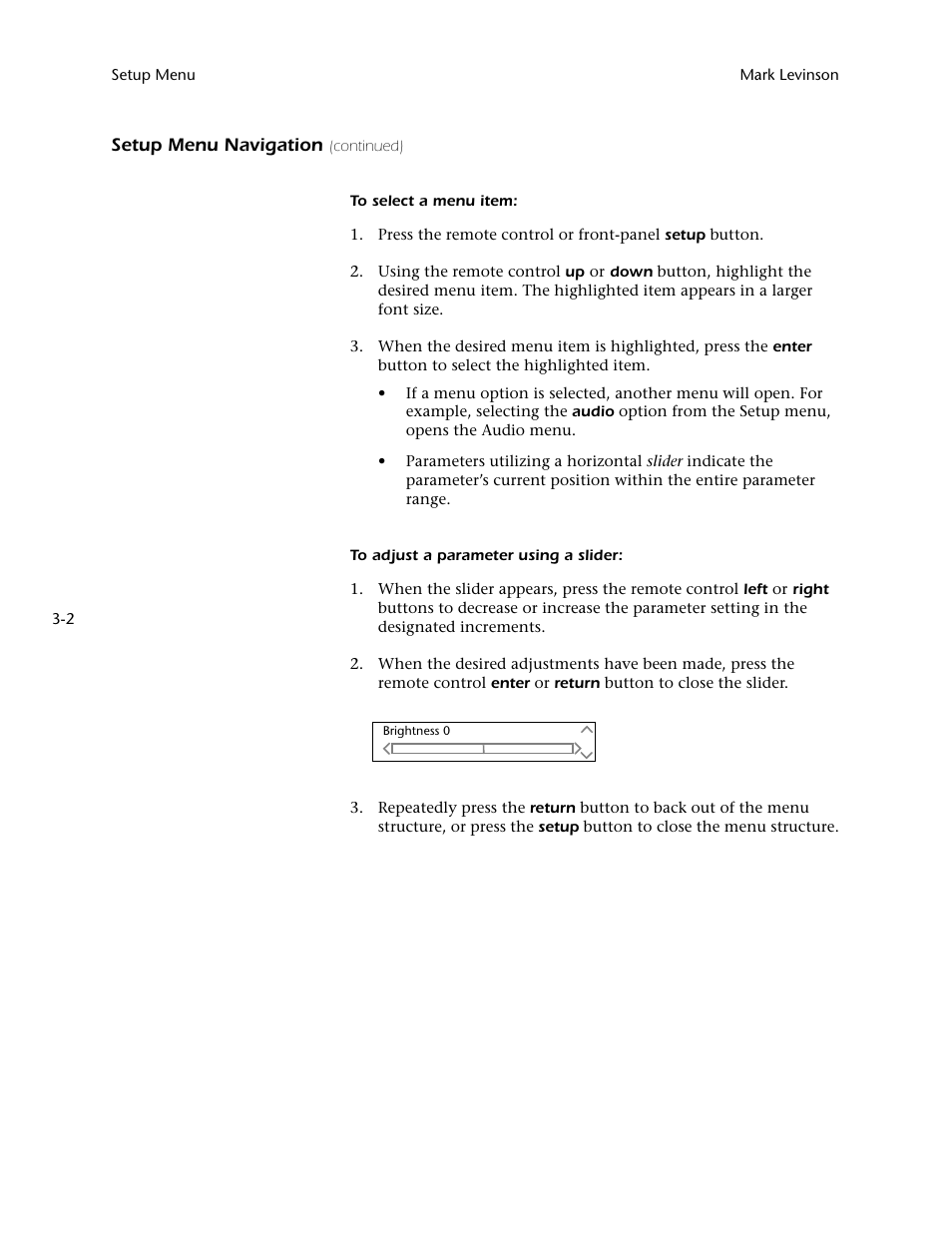 Mark Levinson N 51 User Manual | Page 38 / 112