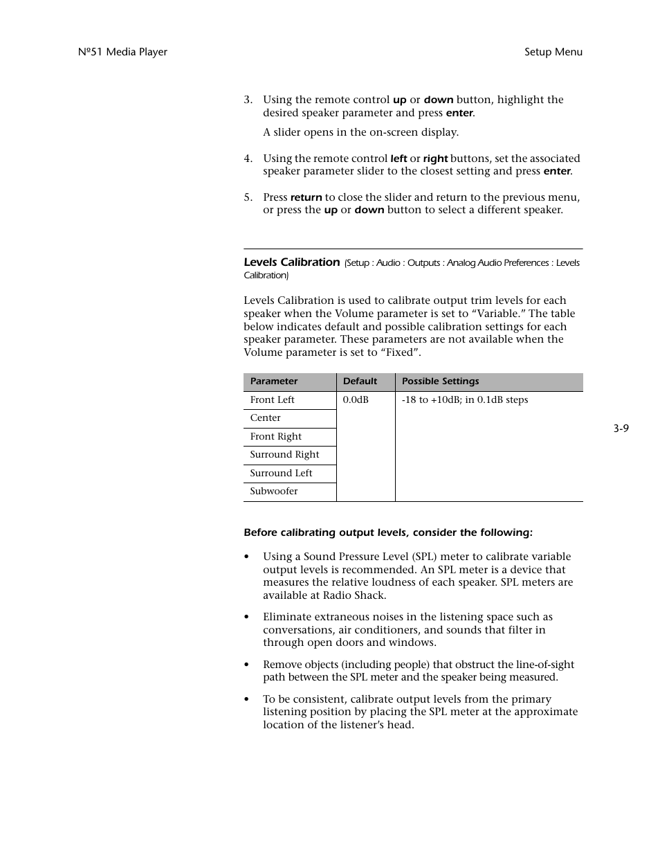 Mark Levinson N 51 User Manual | Page 45 / 112