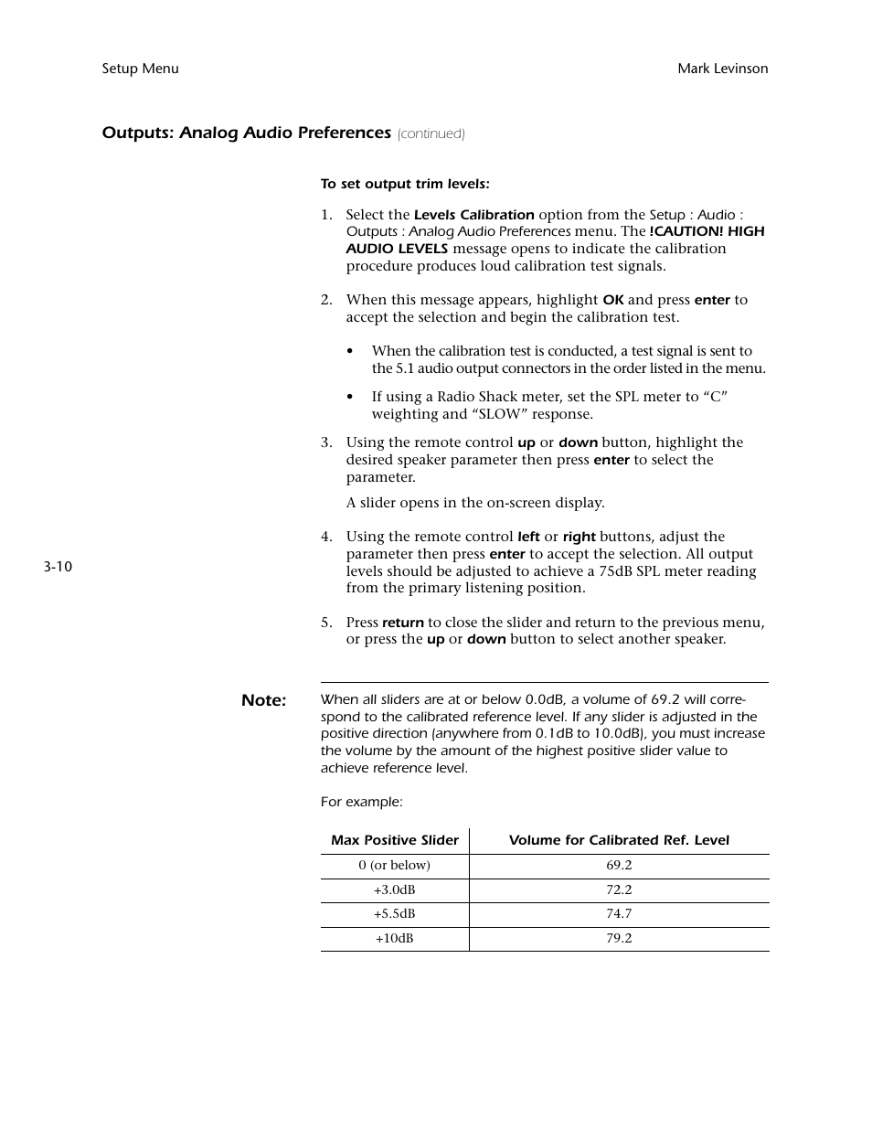Mark Levinson N 51 User Manual | Page 46 / 112