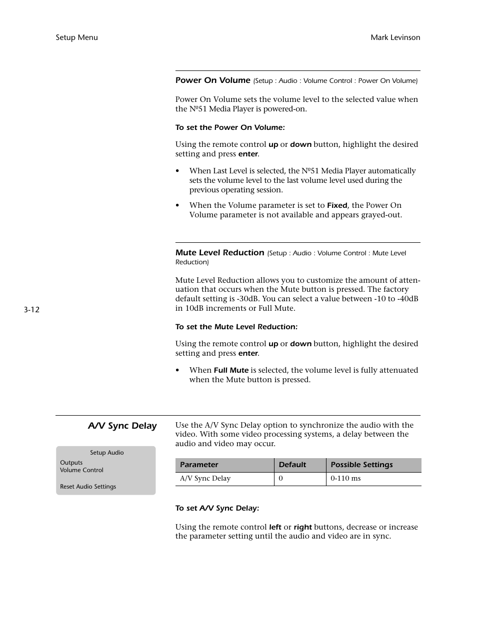 Mark Levinson N 51 User Manual | Page 48 / 112