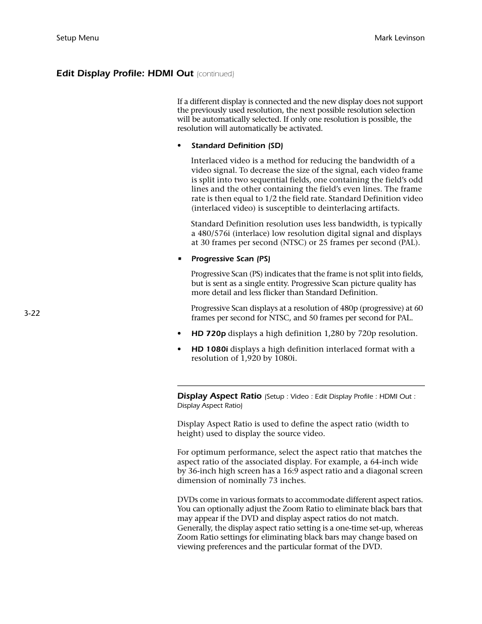 Mark Levinson N 51 User Manual | Page 58 / 112