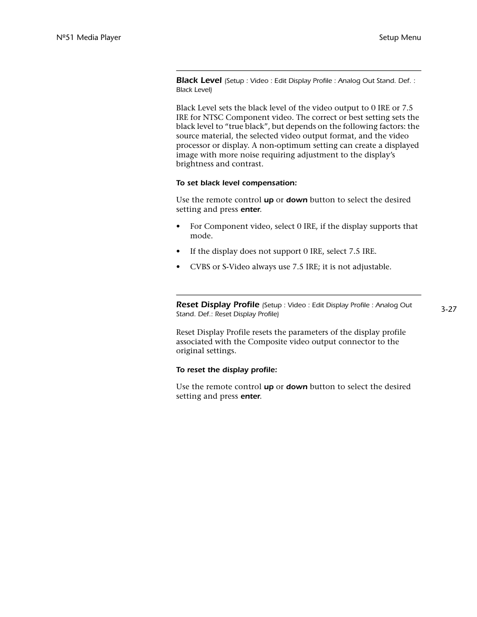 Mark Levinson N 51 User Manual | Page 63 / 112