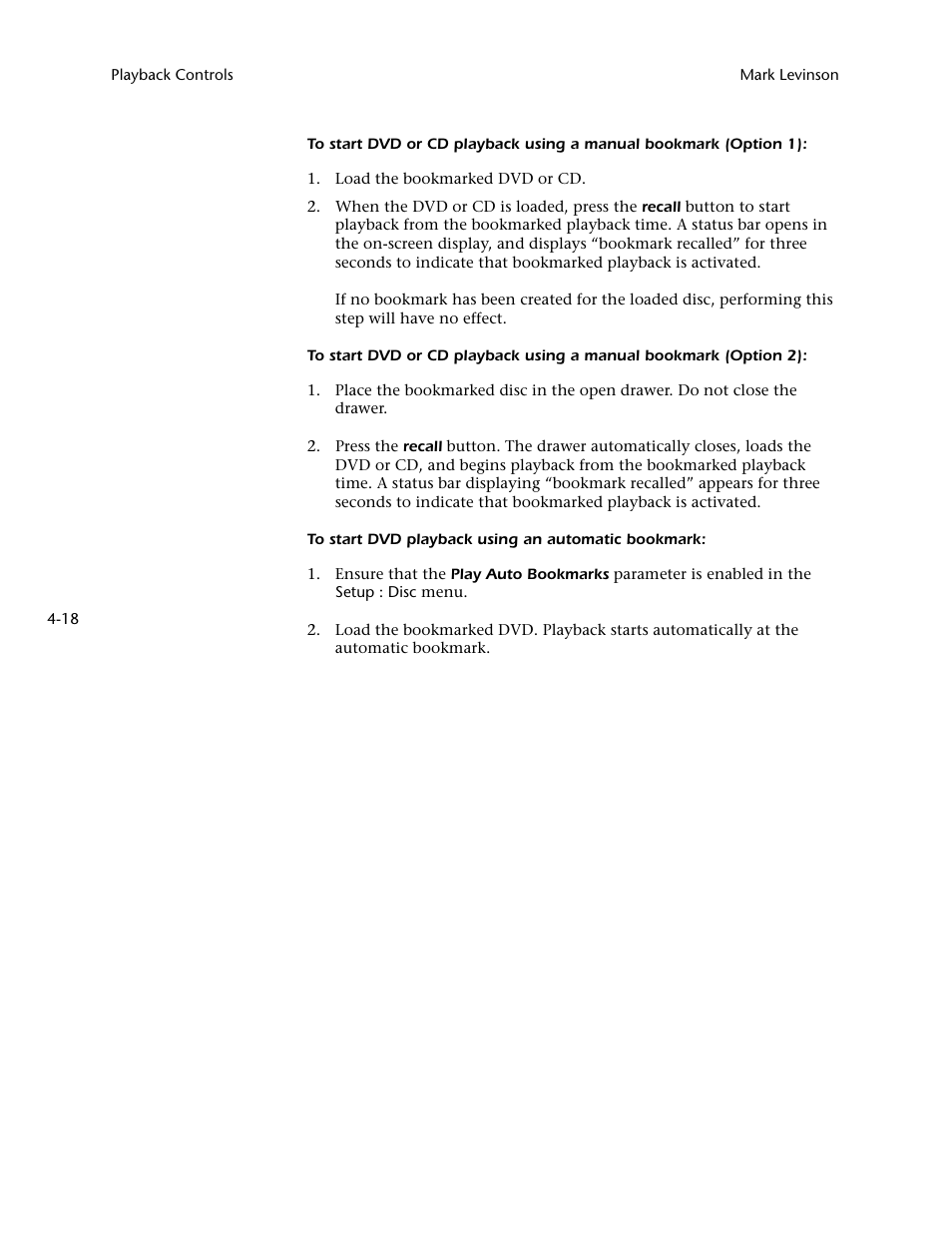 Mark Levinson N 51 User Manual | Page 88 / 112