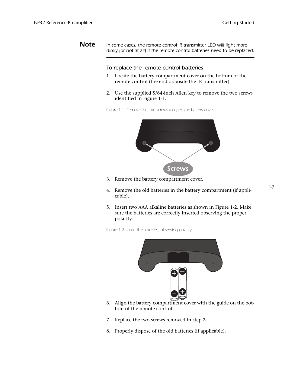Screws | Mark Levinson N32 User Manual | Page 15 / 80