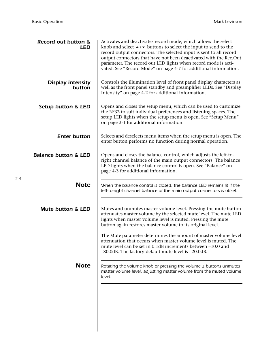 Mark Levinson N32 User Manual | Page 22 / 80