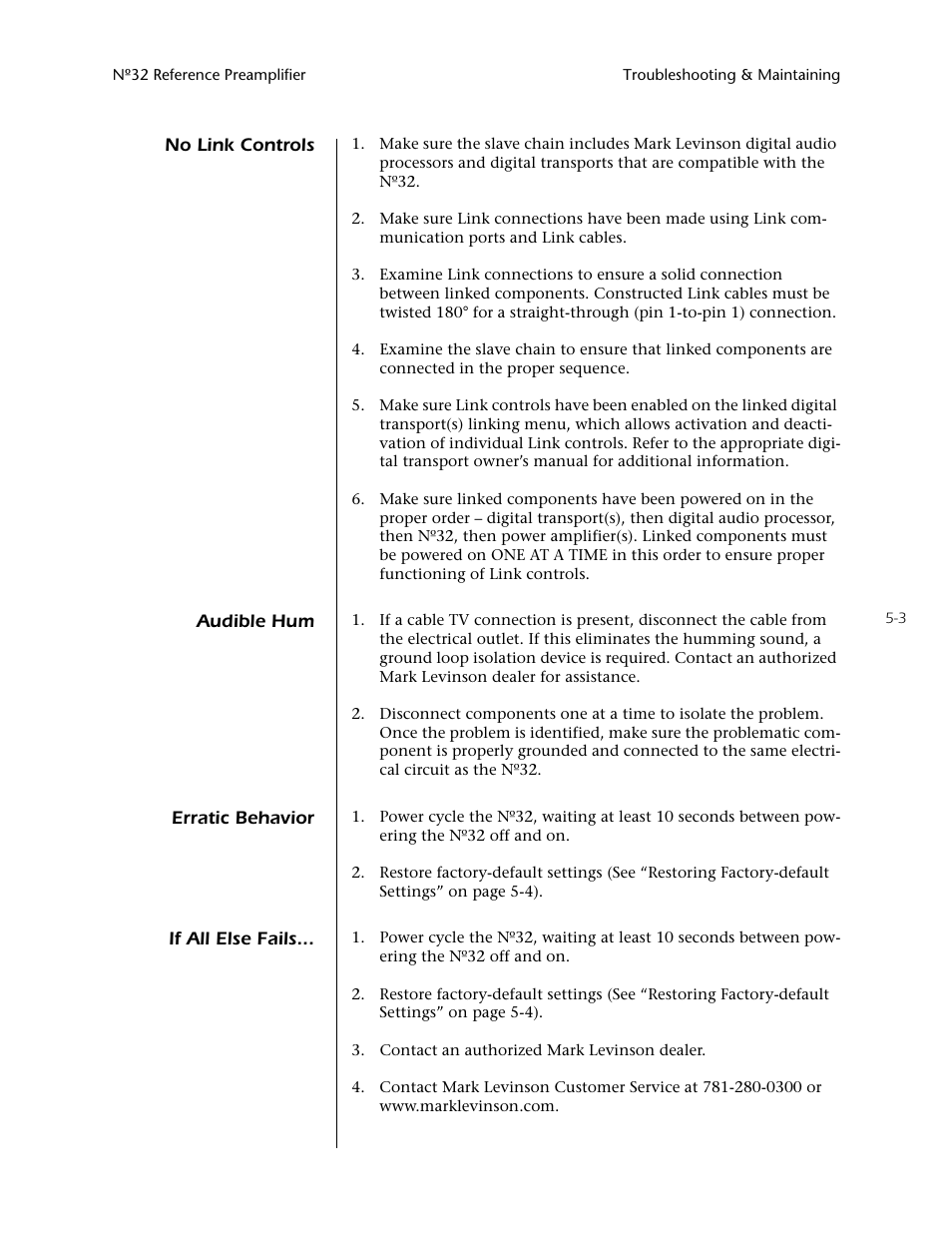 Mark Levinson N32 User Manual | Page 67 / 80