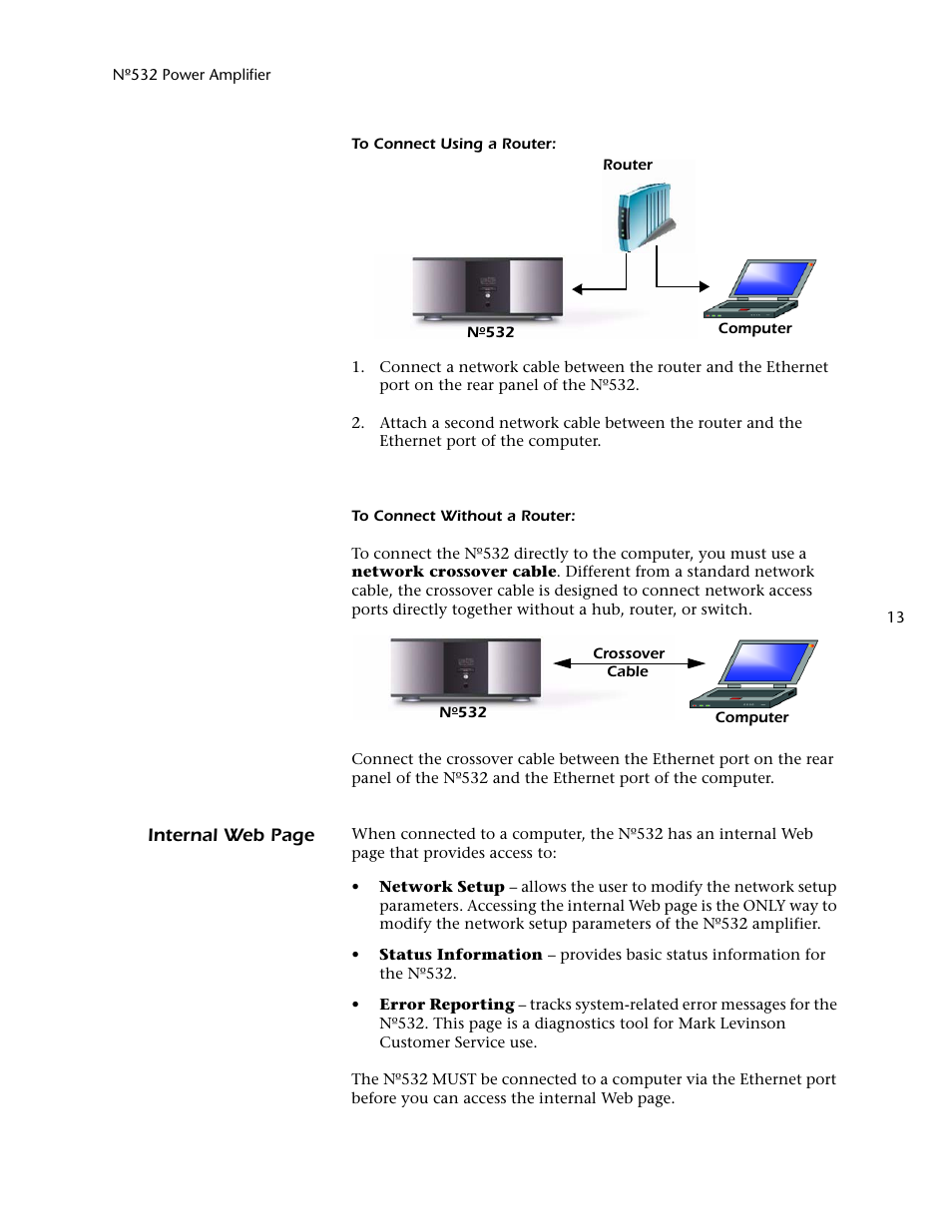 Mark Levinson 532 User Manual | Page 17 / 34