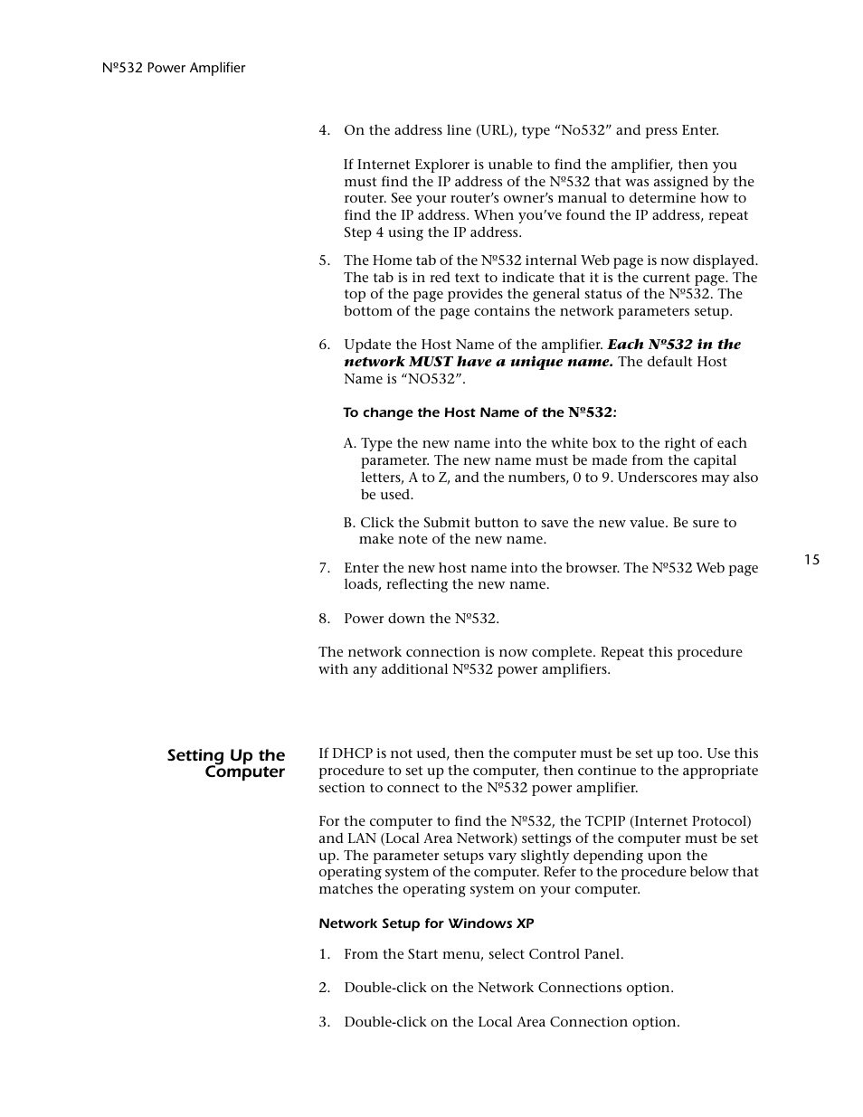 Mark Levinson 532 User Manual | Page 19 / 34