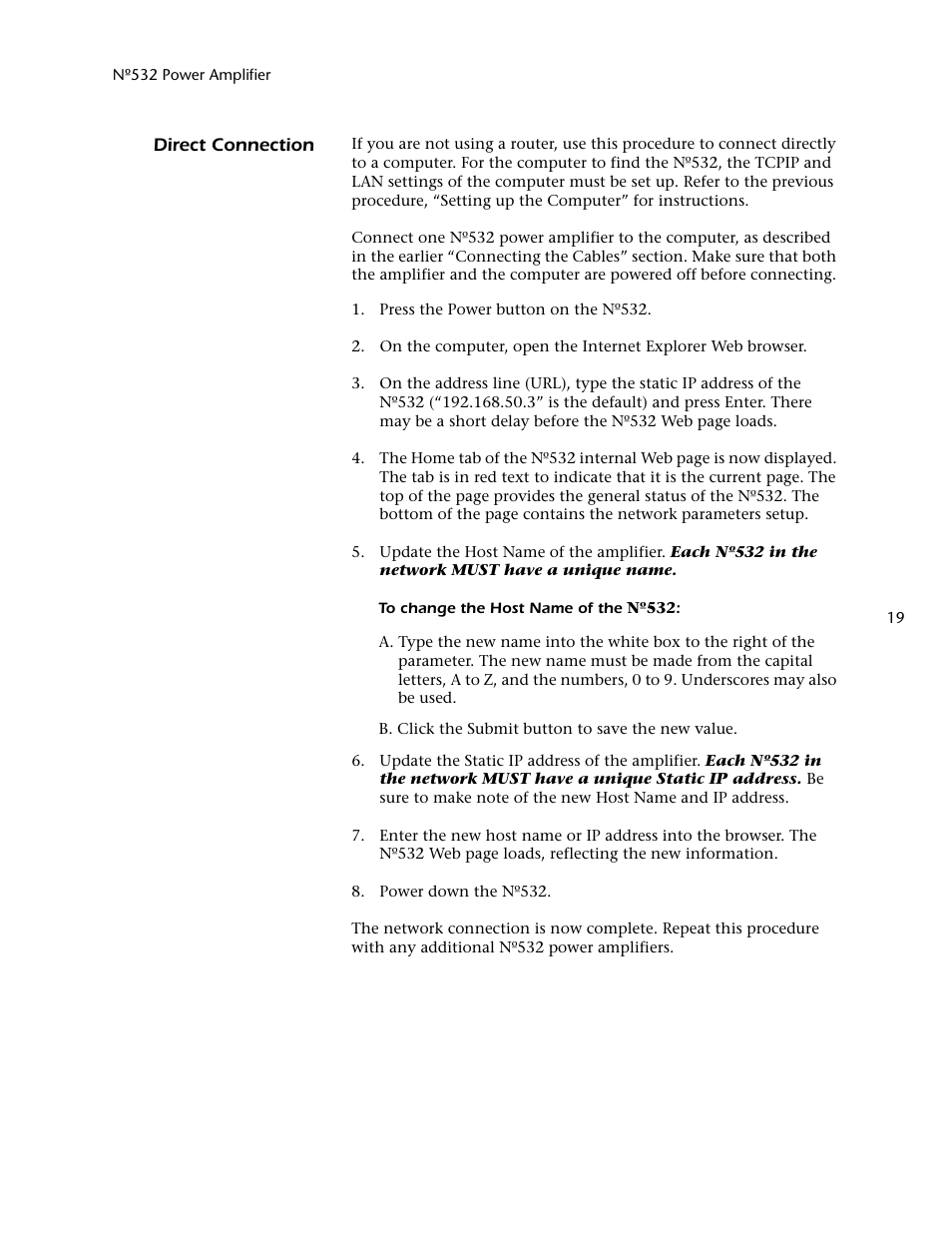Mark Levinson 532 User Manual | Page 23 / 34