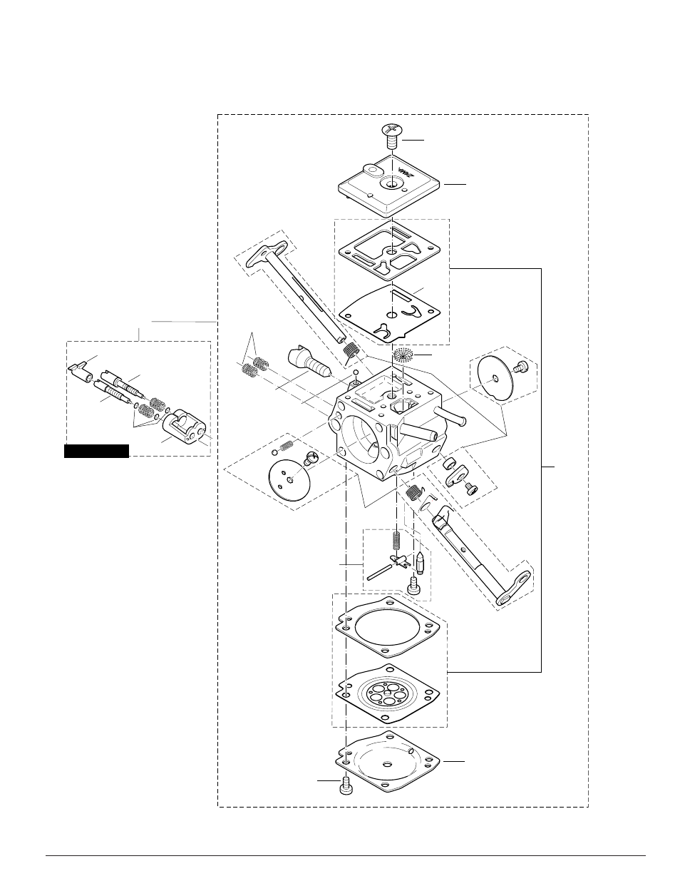 7) carburetor | Makita DCS6401-20 User Manual | Page 8 / 11