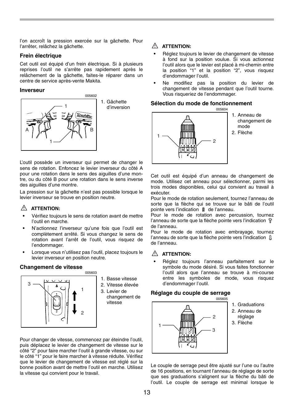 Makita 8270D User Manual | Page 13 / 28