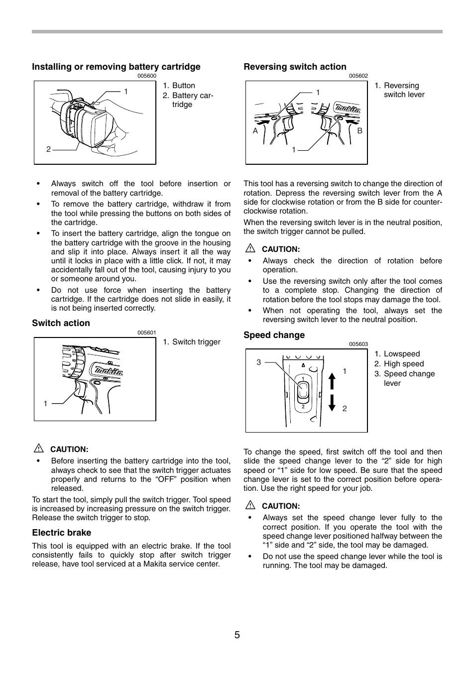 Makita 8270D User Manual | Page 5 / 28