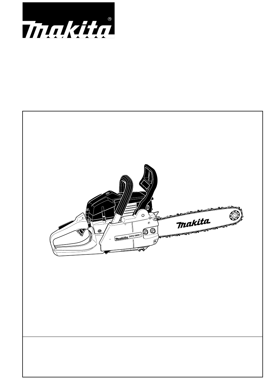 Makita DCS 6800I User Manual | 34 pages