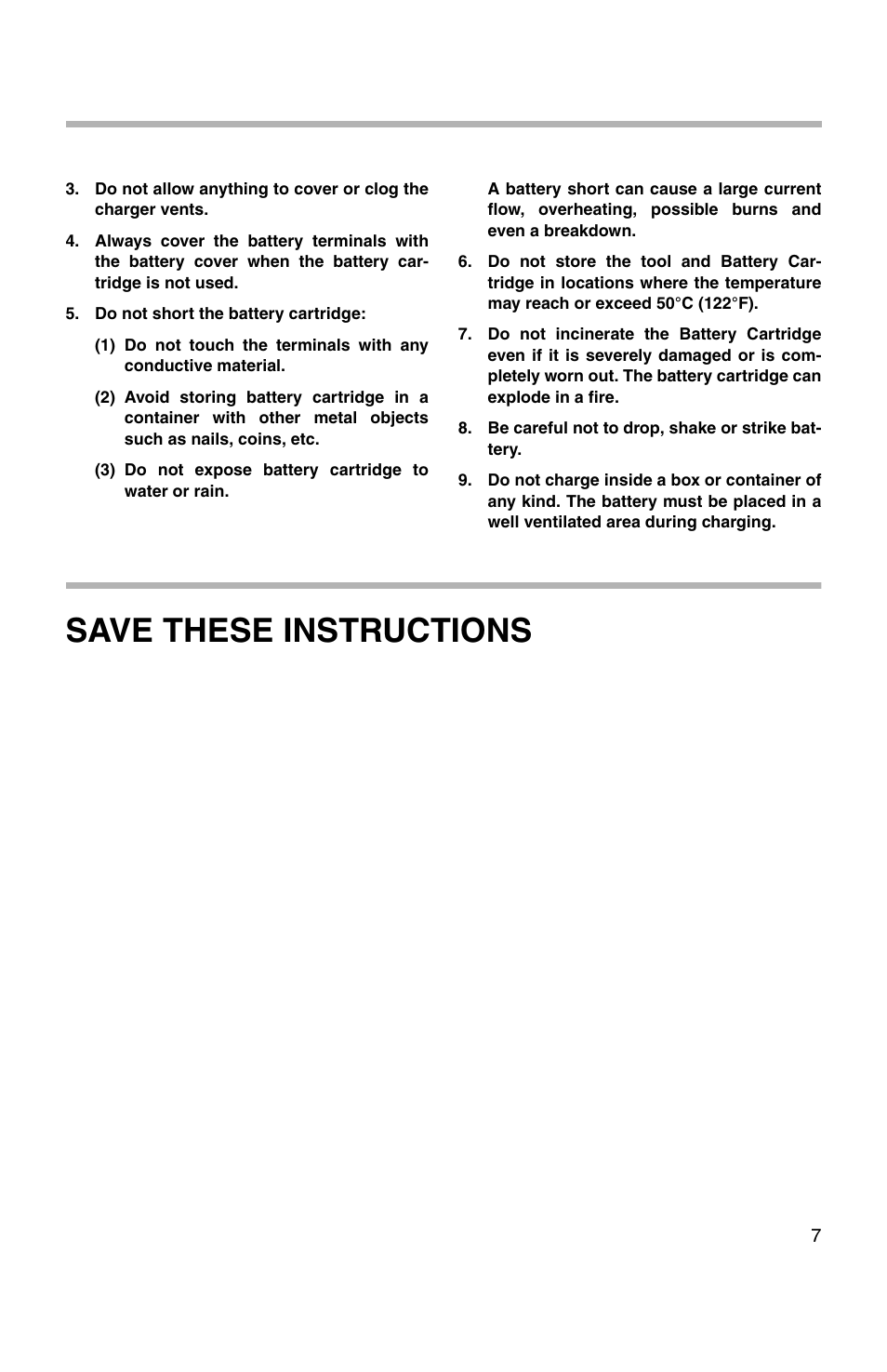 Save these instructions | Makita 217D User Manual | Page 7 / 20