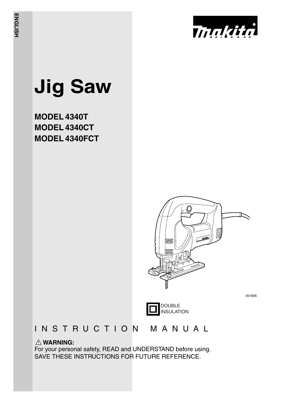 Makita 4340CT User Manual | 16 pages