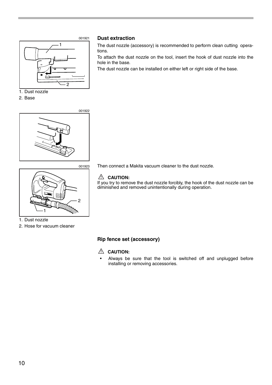 Makita 4340CT User Manual | Page 10 / 16