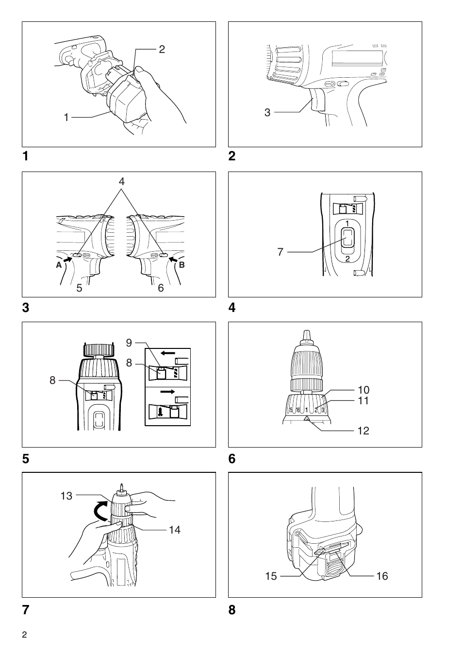 Makita 6207D User Manual | Page 2 / 48