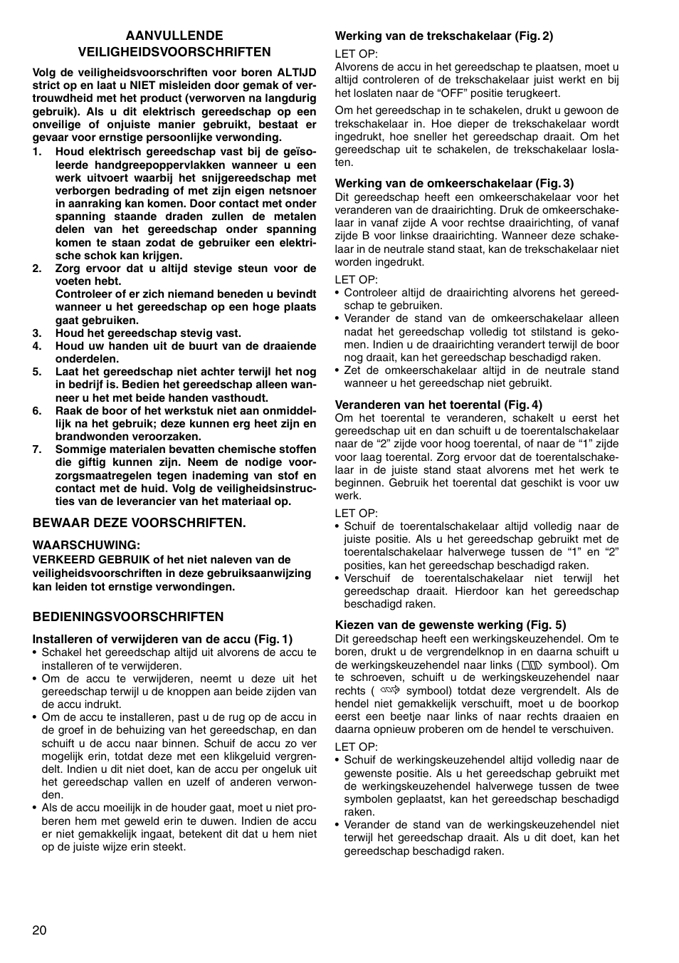 Makita 6207D User Manual | Page 20 / 48