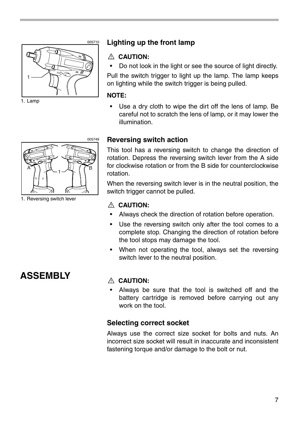 Assembly | Makita 6917FD User Manual | Page 7 / 16