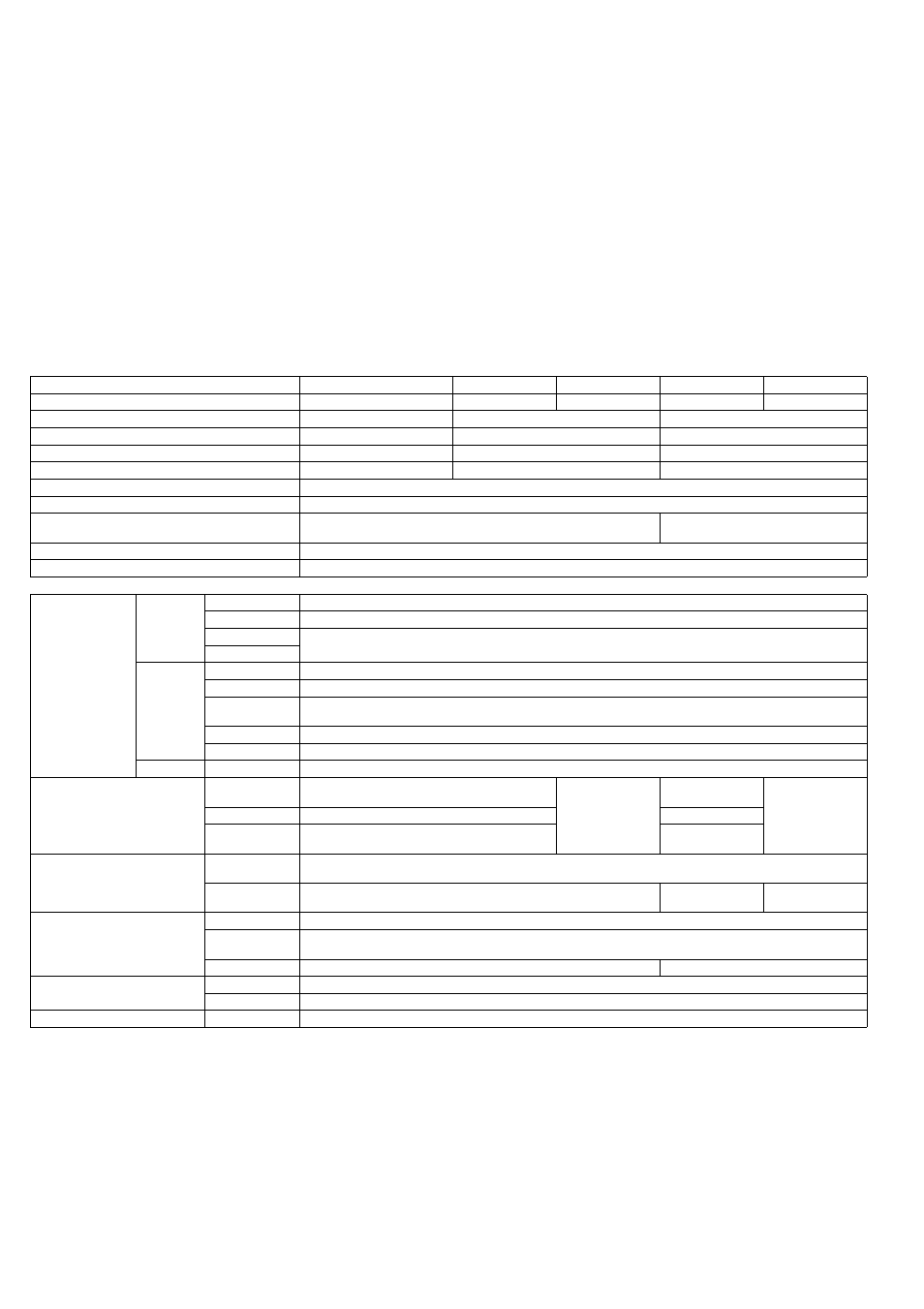 Datos técnicos | Makita BCM3300 User Manual | Page 36 / 44