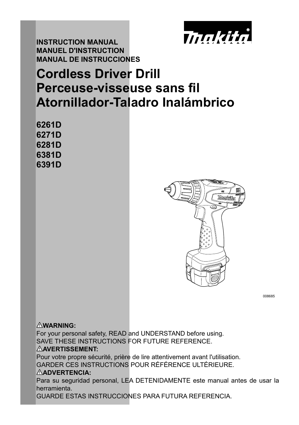 Makita 6281D User Manual | 24 pages