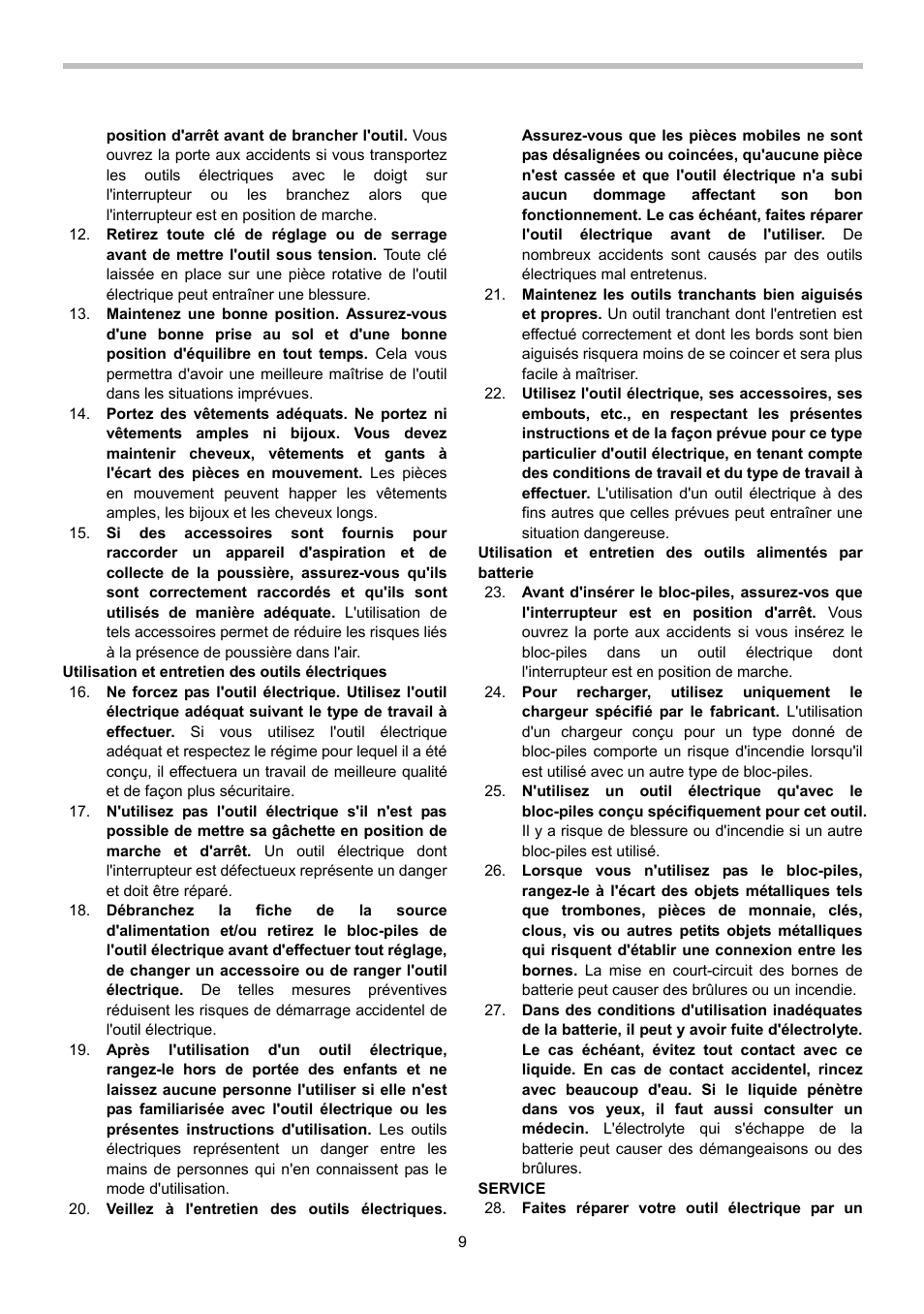 Makita BDA340 User Manual | Page 9 / 24