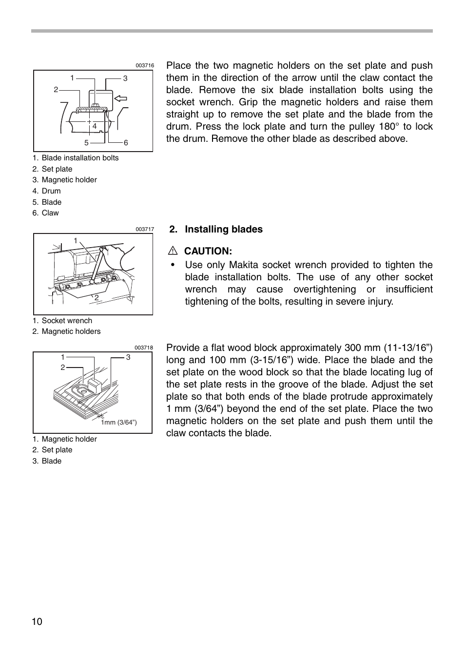 Makita 2012NB User Manual | Page 10 / 20