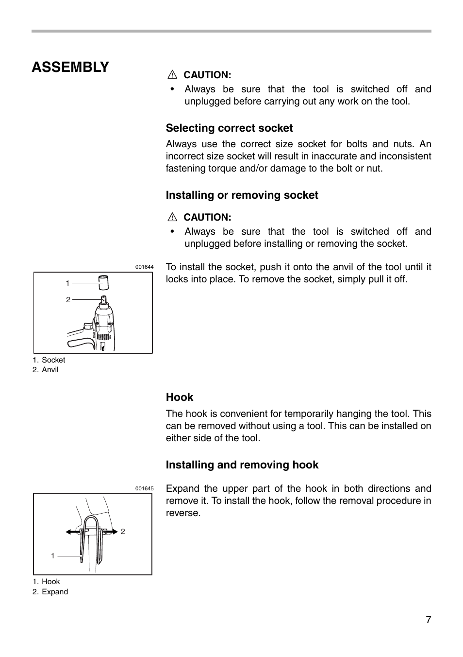 Assembly | Makita 6953 User Manual | Page 7 / 16