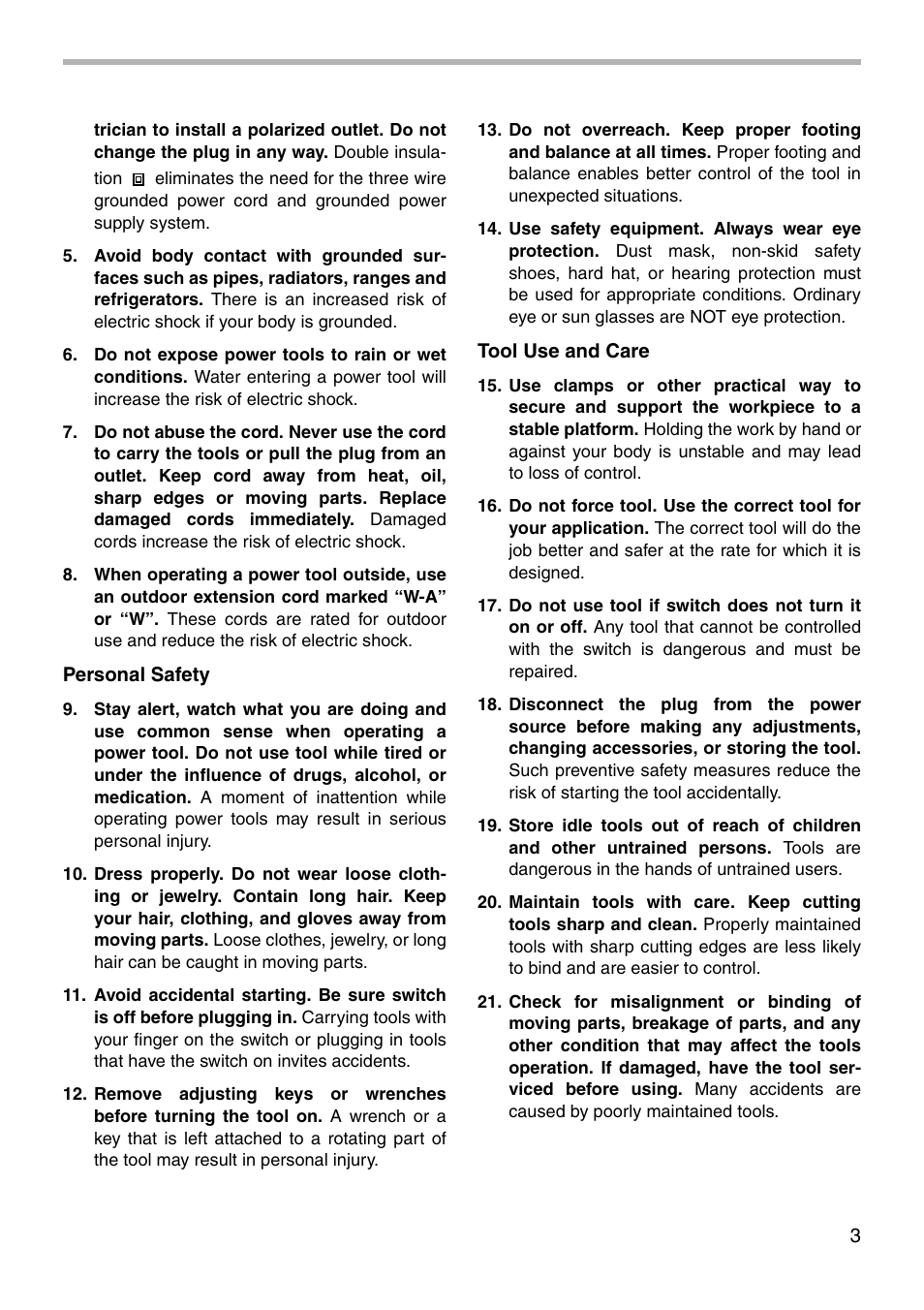 Makita 5037NB User Manual | Page 3 / 20