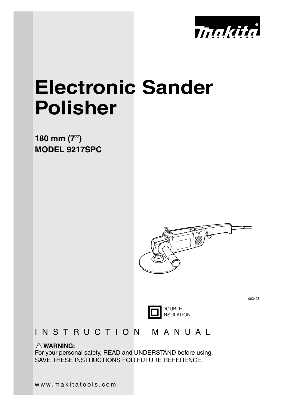 Makita 9217SPC User Manual | 16 pages