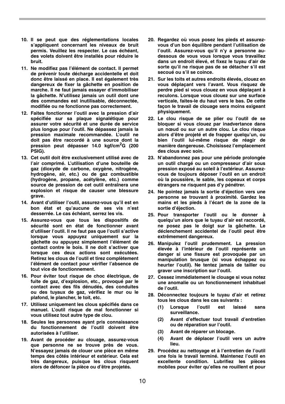 Makita AF505 User Manual | Page 10 / 28