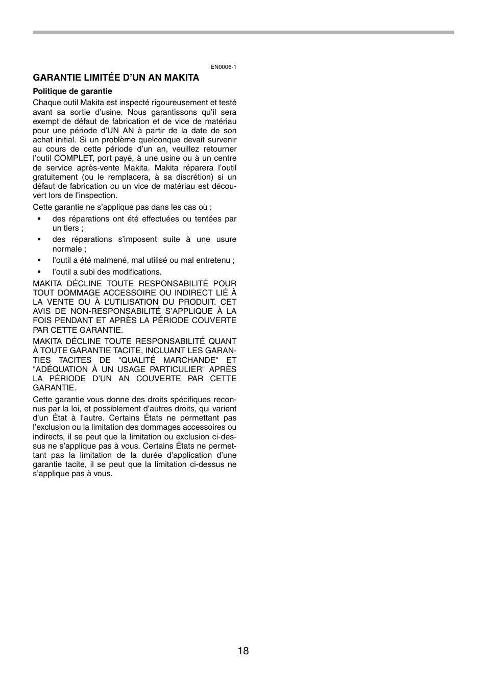 Makita 9556PB User Manual | Page 18 / 28
