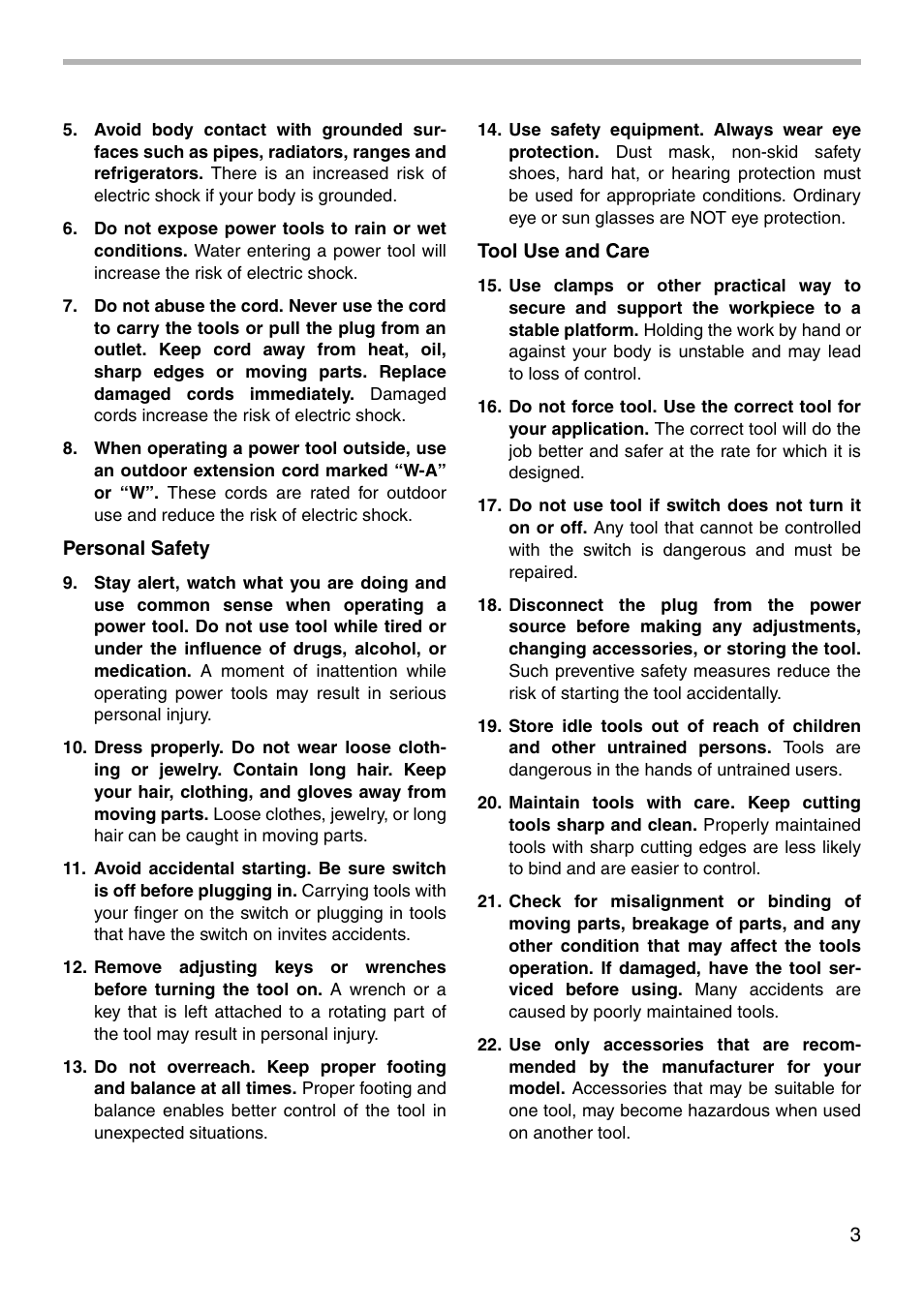 Makita RP1101 User Manual | Page 3 / 20