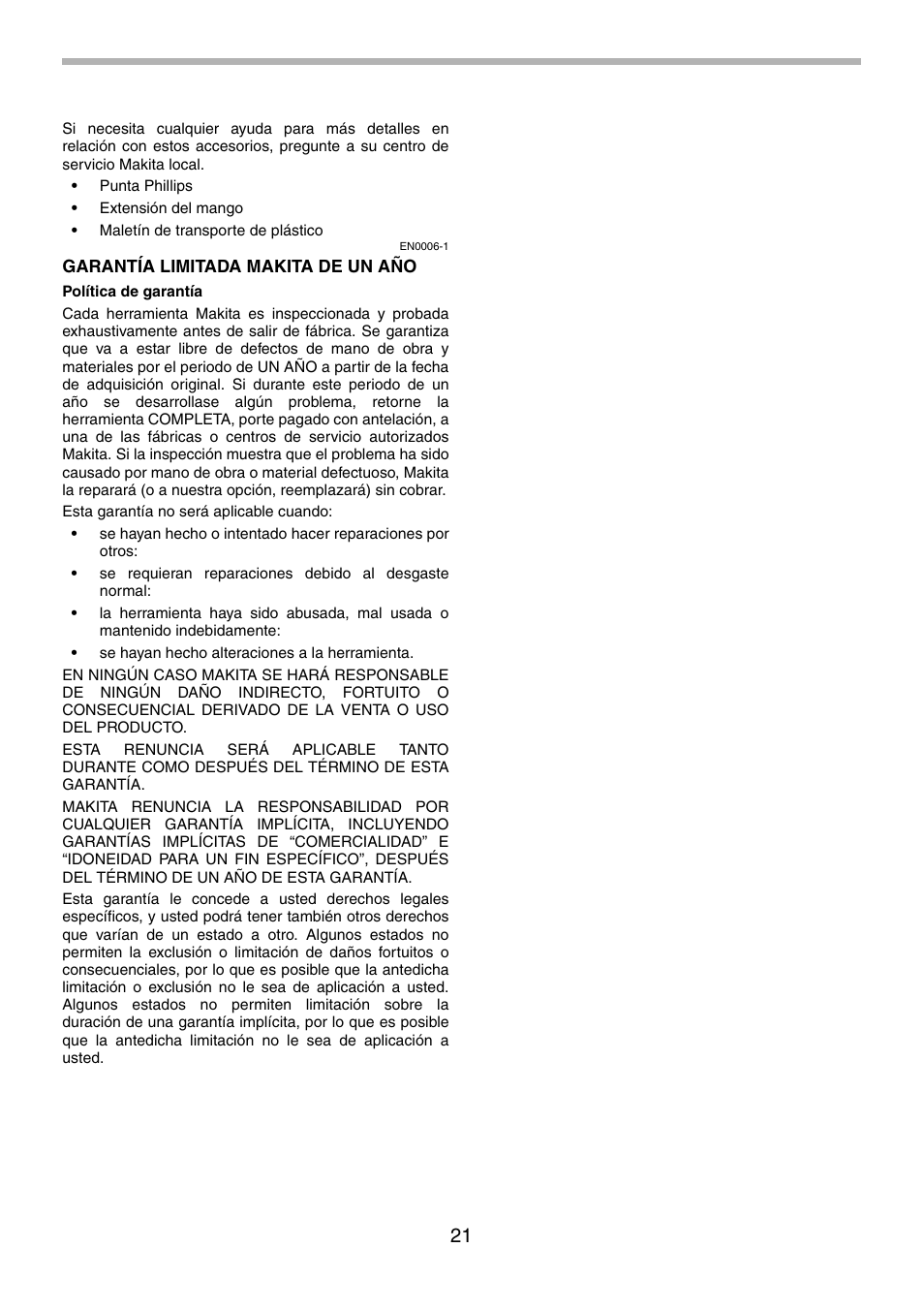 Makita 6834 User Manual | Page 21 / 24