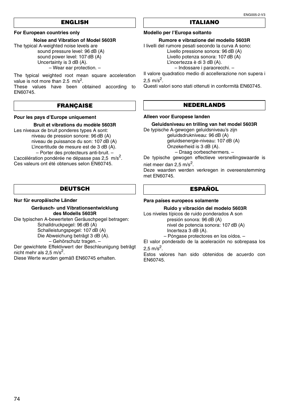 Makita 5603R User Manual | Page 17 / 27