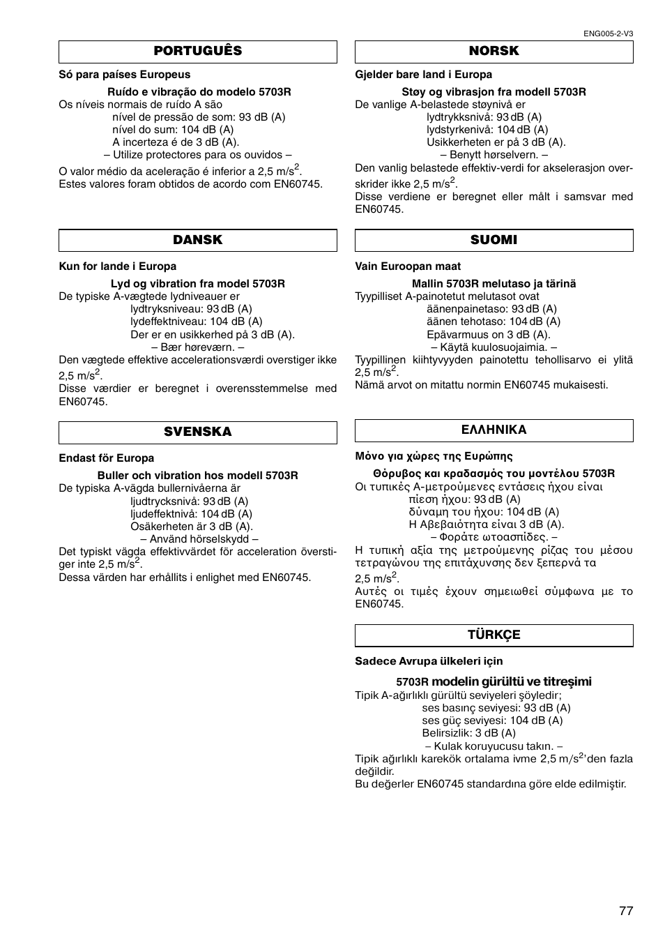 Makita 5603R User Manual | Page 20 / 27