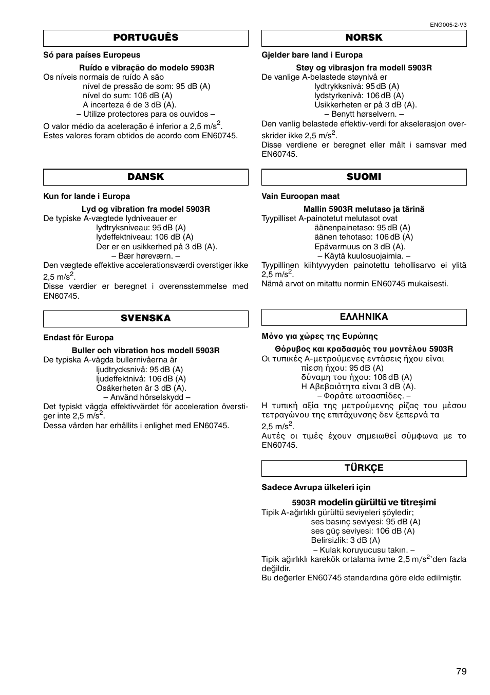 Makita 5603R User Manual | Page 22 / 27