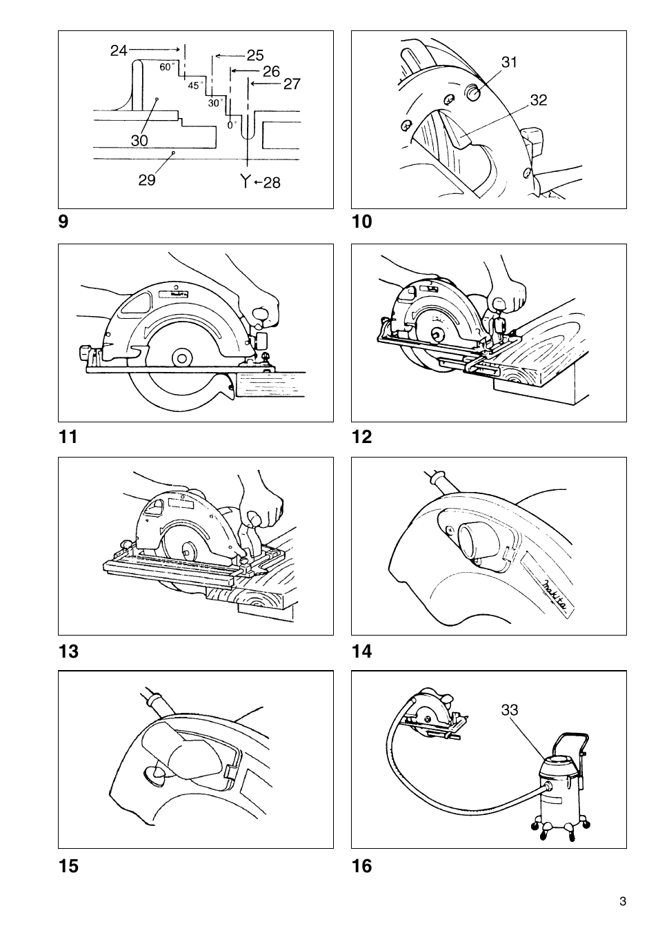 Makita 5603R User Manual | Page 3 / 27