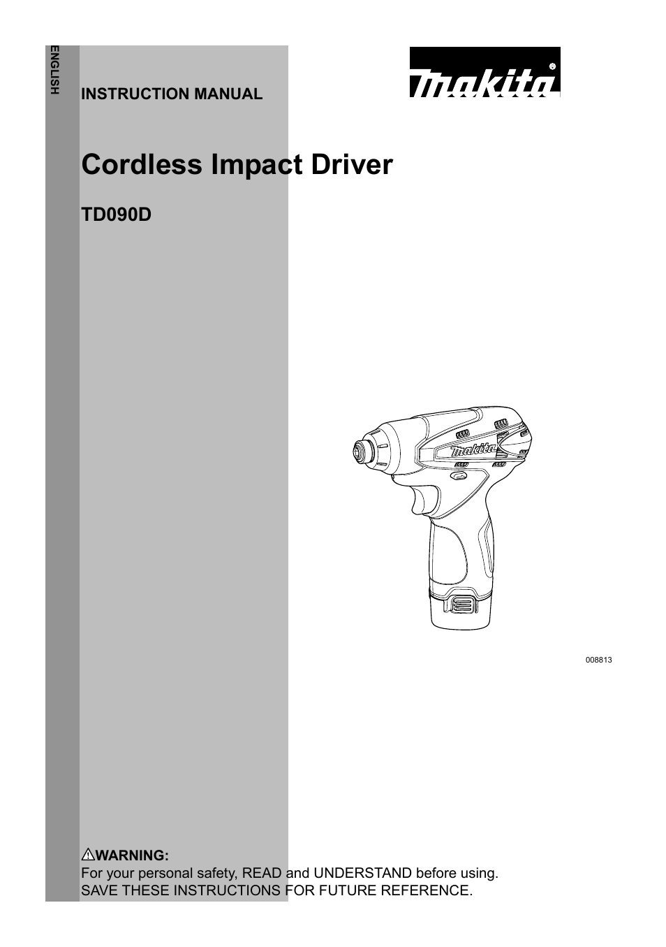 Makita TD090D User Manual | 12 pages
