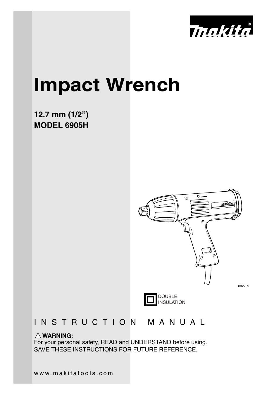 Makita 6905H User Manual | 12 pages