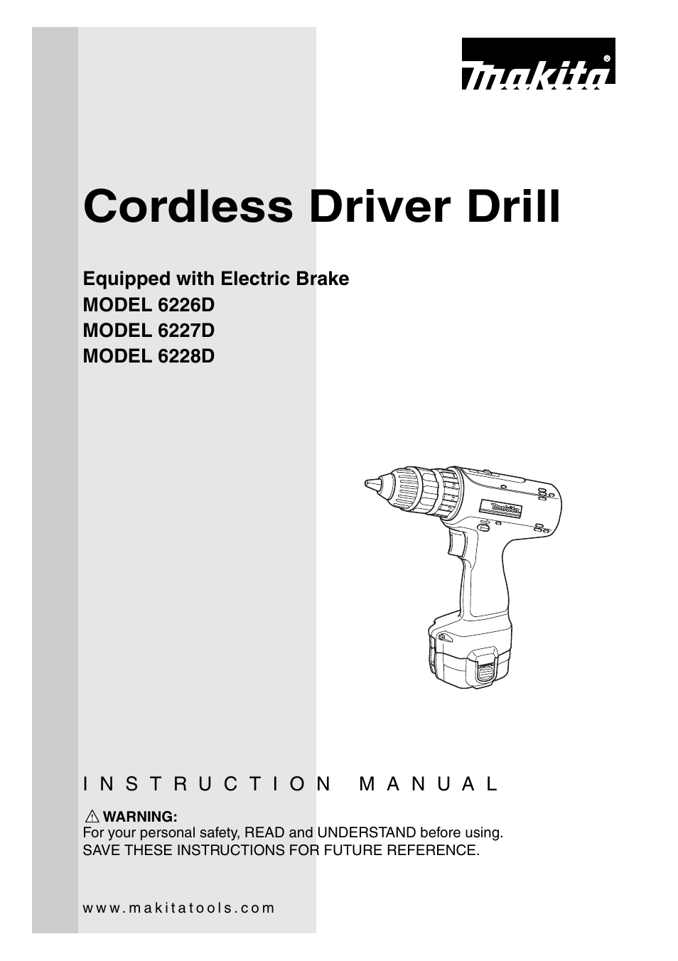 Makita 6227D User Manual | 20 pages