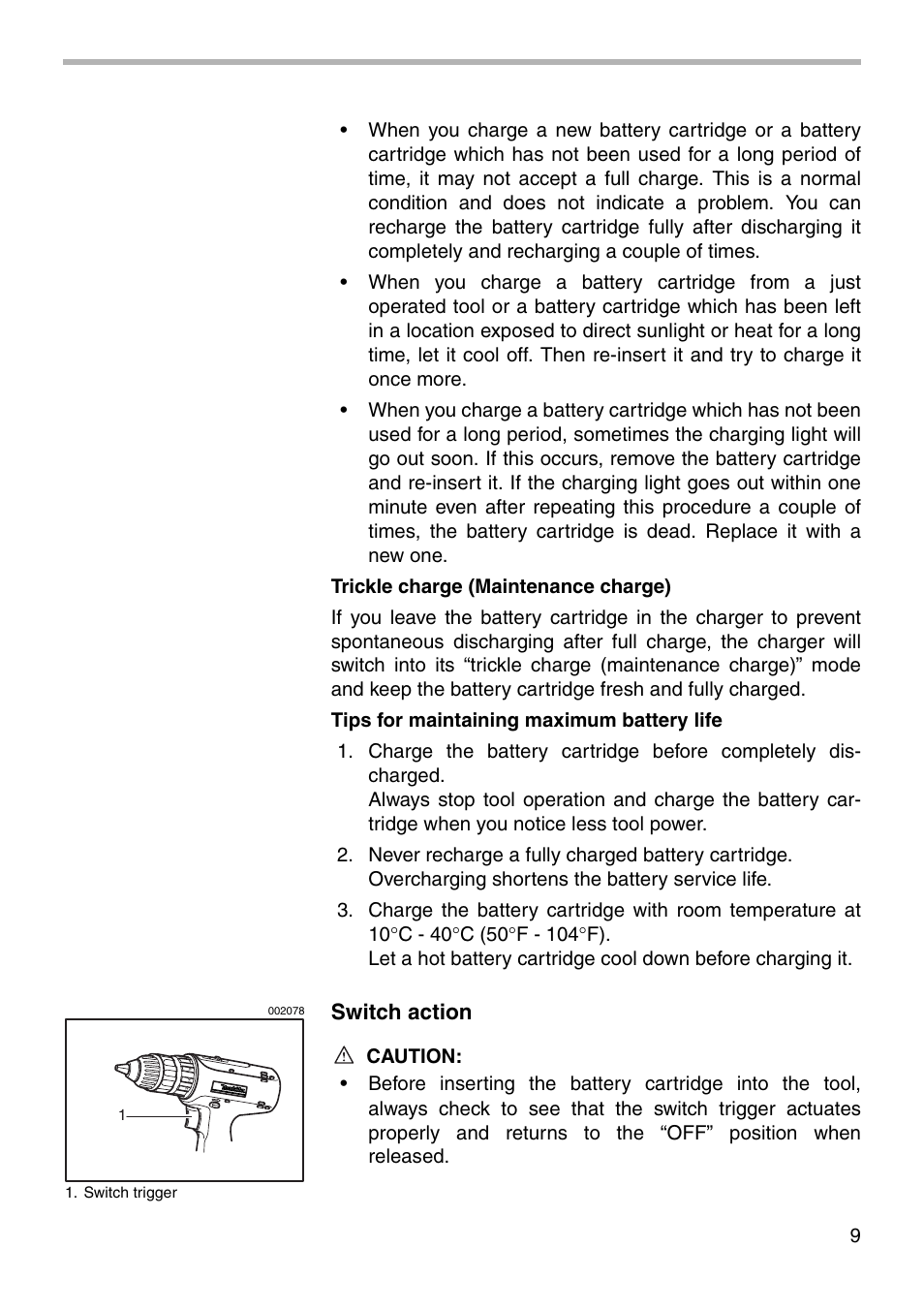 Makita 6227D User Manual | Page 9 / 20